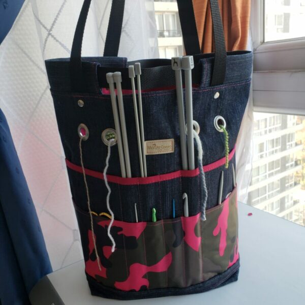 Bolso porta lanas grande 2.0