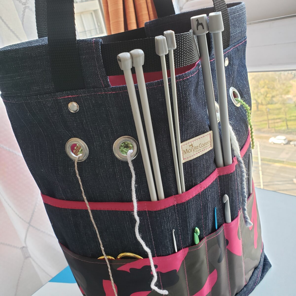 Bolso porta lanas grande 2.0
