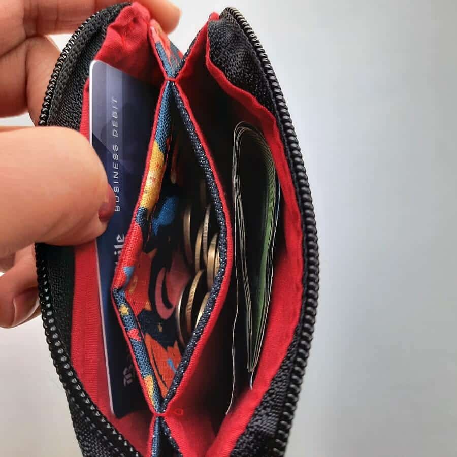 Monedero Triple