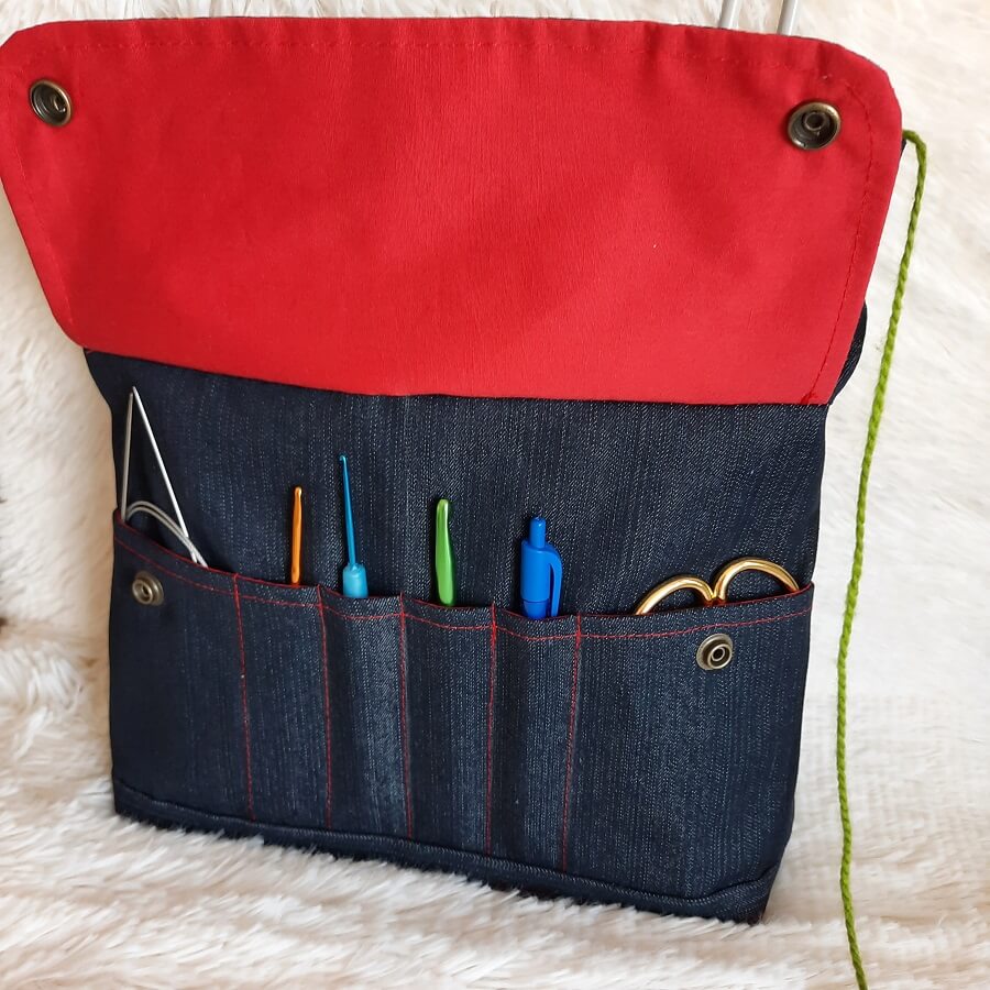 Bolso porta lanas organizador