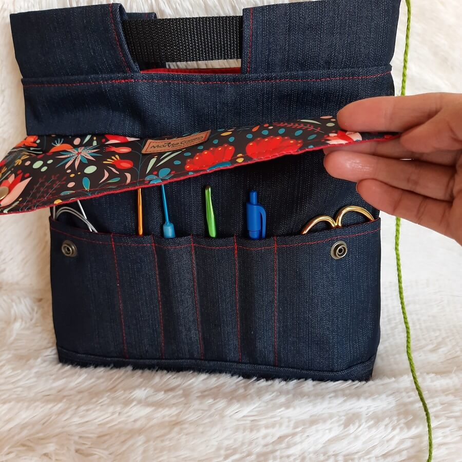Bolso porta lanas organizador