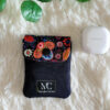 Estuche para audífonos inalámbricos (Stock) Flores T8