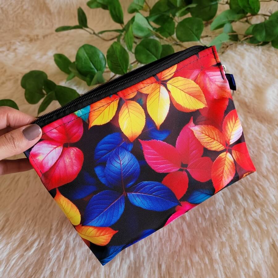 Colección Encanto - Neceser XL - Hojas de otoño