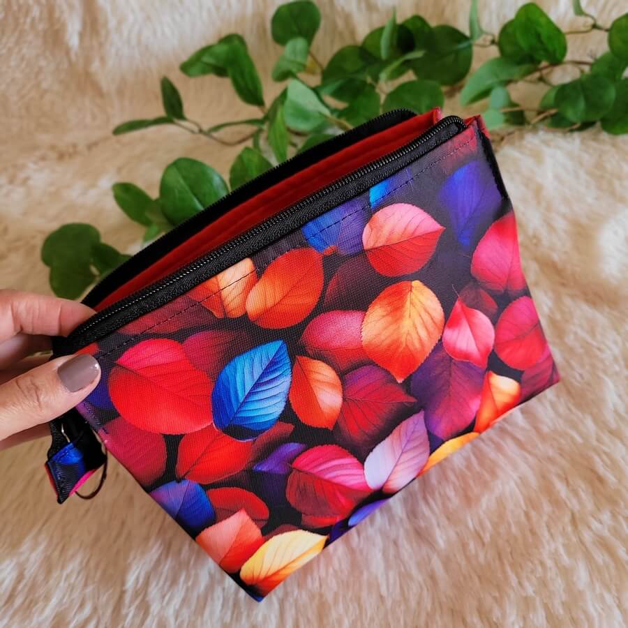 Colección Encanto - Neceser XL - Hojas de otoño