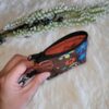 Estuche mini (stock) Flores marron