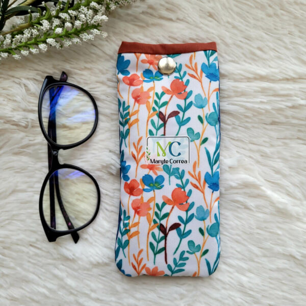 Estuche para lentes (stock) Flores T13
