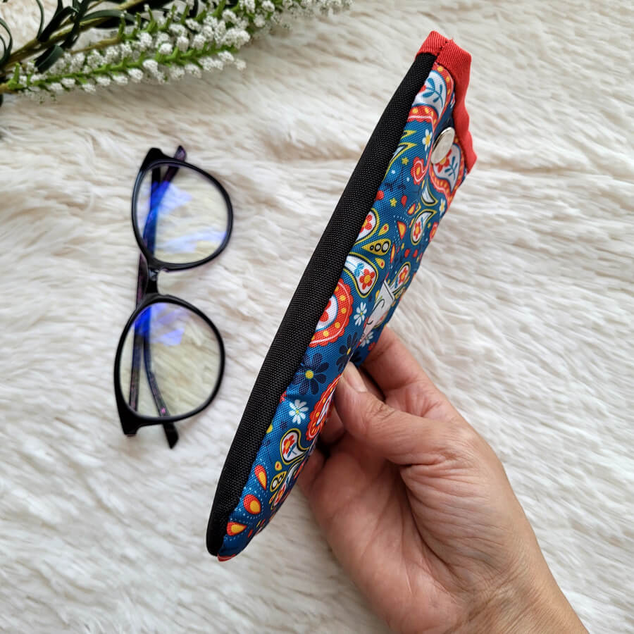 Estuche para lentes (stock) Flores T11