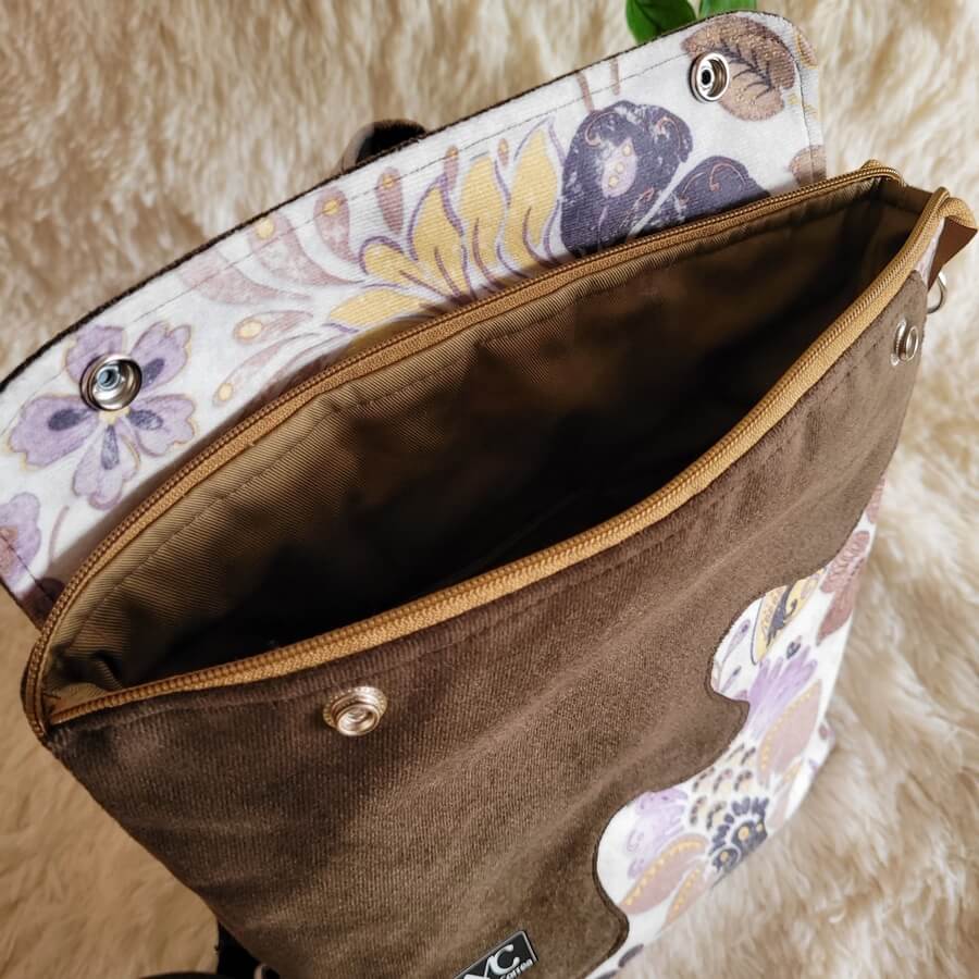 Mochila Aura (stock) - Flores T18