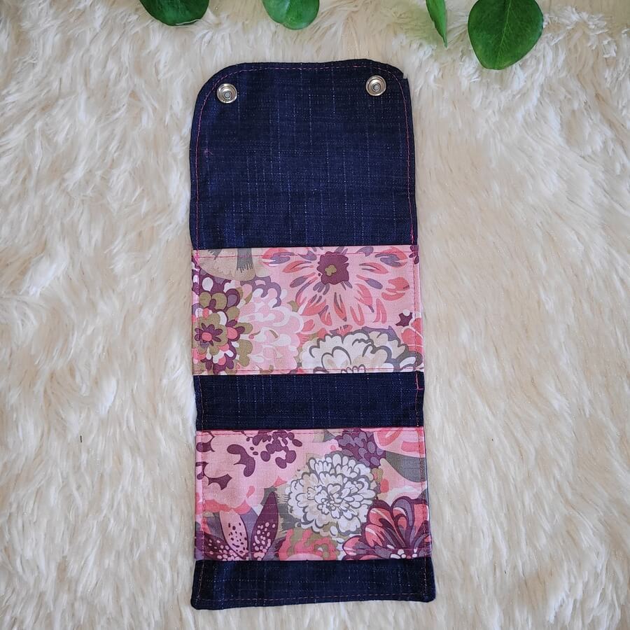 Organizador Intimo (Stock) Flores rosadas