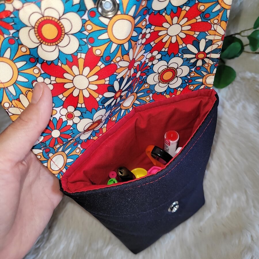 Estuche acolchado (Stock) Flores T7