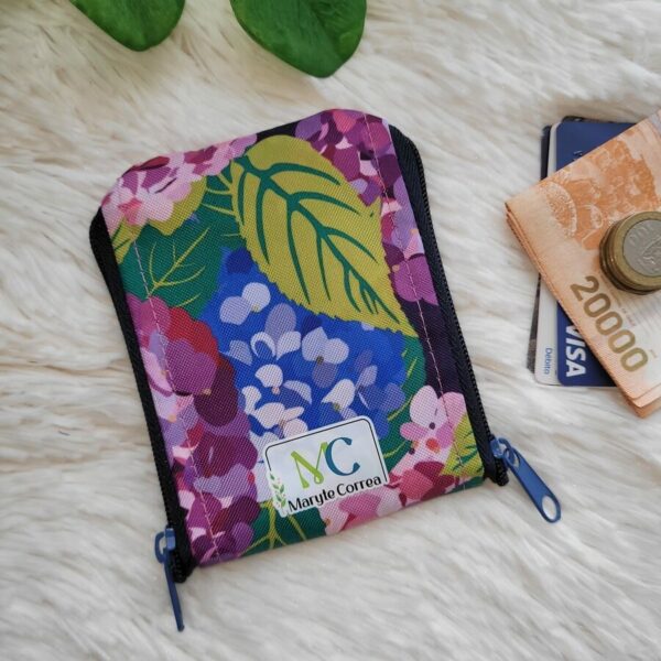 Monedero doble (stock) Flores T6