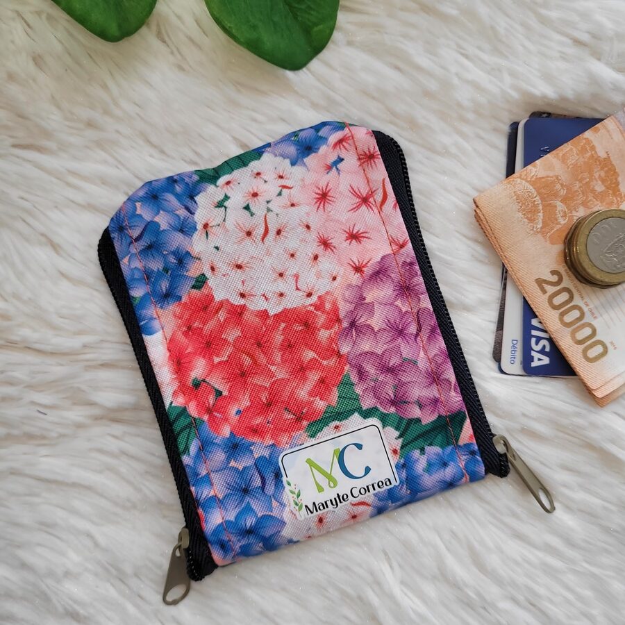 Monedero doble (stock) Flores T16